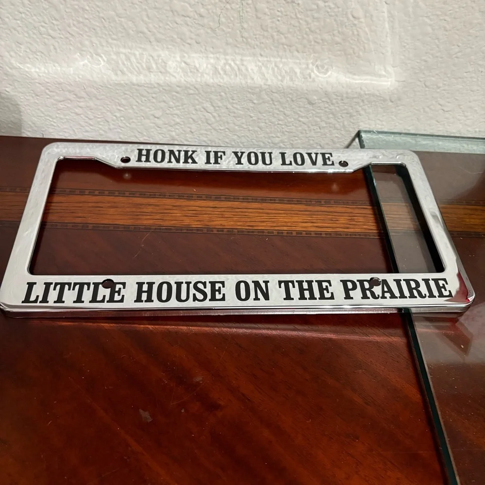 Brand New Little House on the Prairie License Plate Cover - Picture 1 of 5